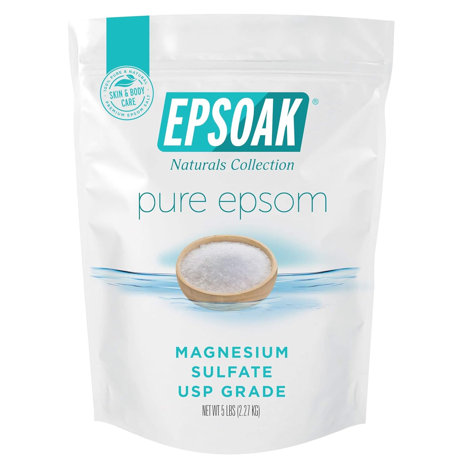 Epsom Salt Bag - Epsom Salt 5 lb. Magnesium Sulfate
