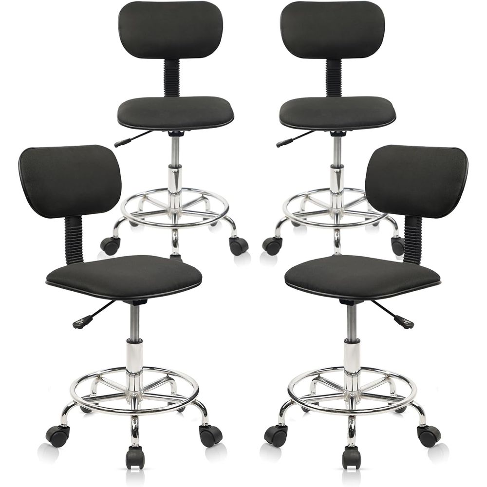 Spa & Wellness Hotel Olympia Mariánské Lázně - Adjustable Height Swivel Stool with Backrest,