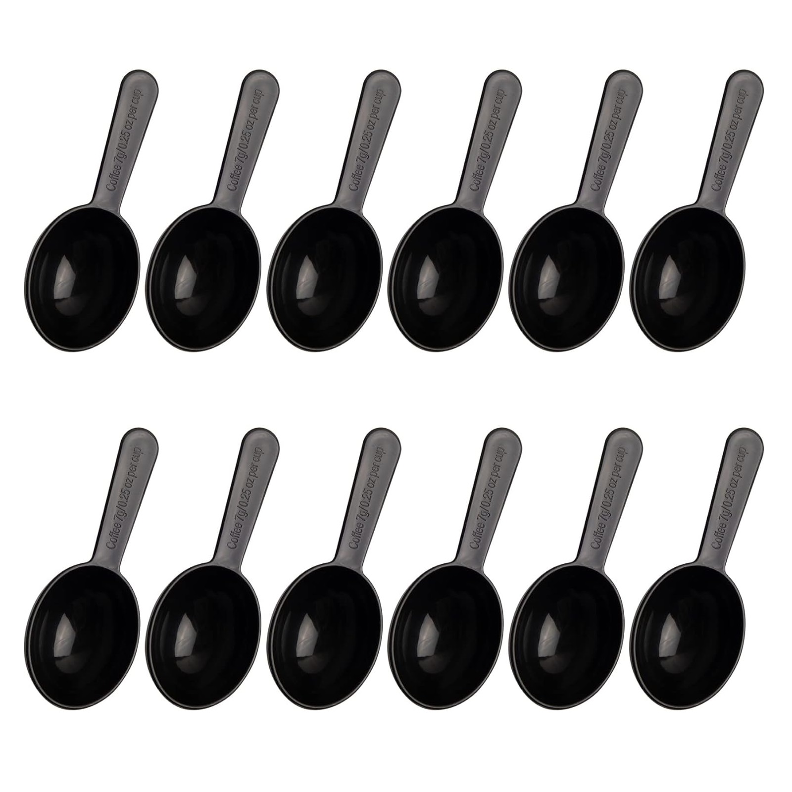 Sugar Scrub Coffee - 12Pcs Plastic Coffee Measuring Spoons Short