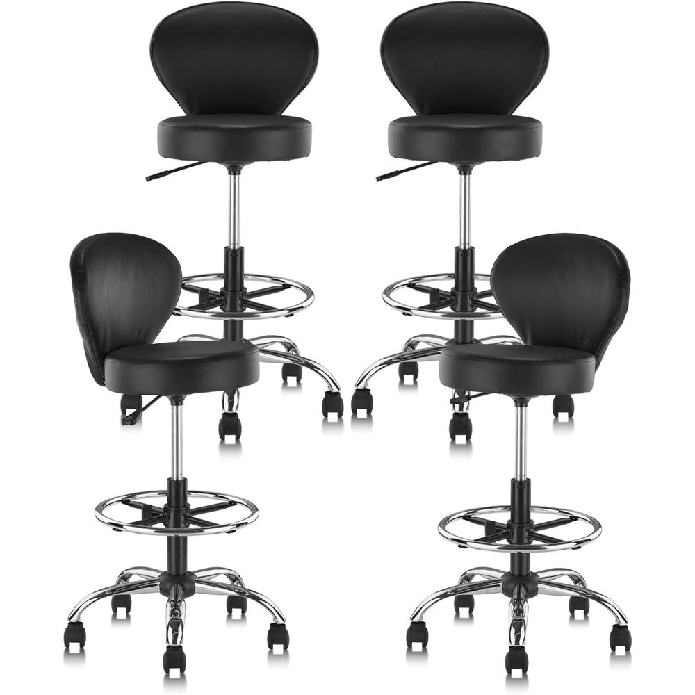Spa & Wellness Hotel Olympia Mariánské Lázně - Set of 4 PVC Leather Swivel