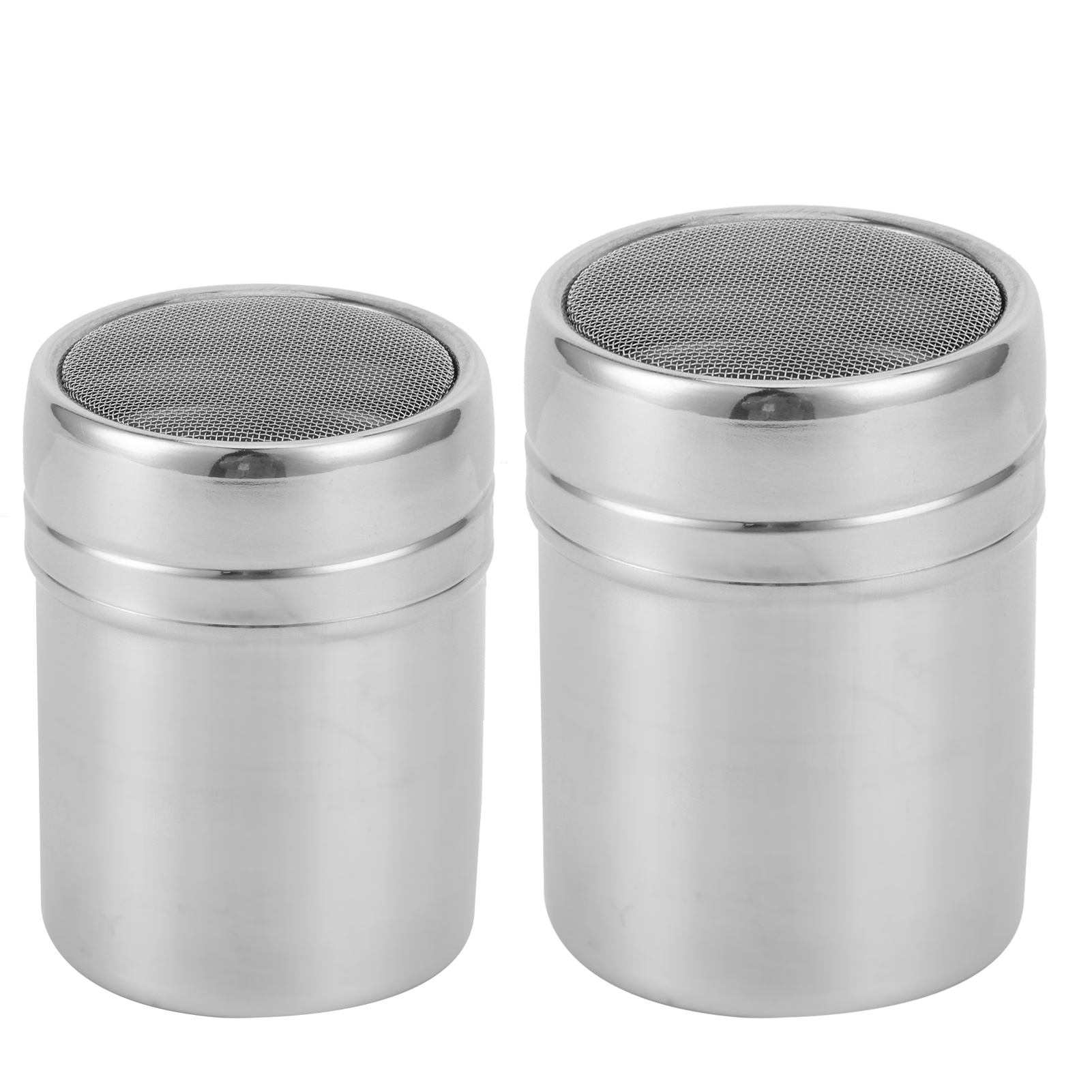 Sugar Scrub Coffee - Fine Mesh Powder Shaker Stainless Steel
