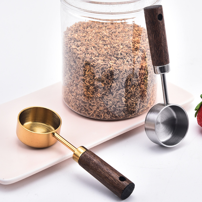 15ml Stainless Steel Measuring - Sugar Scrub Coffee reseña y precio