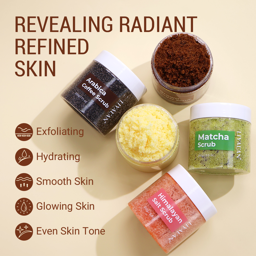 Sea Salt Body Scrub Exfoliatin - Sugar Scrub Coffee reseña y precio