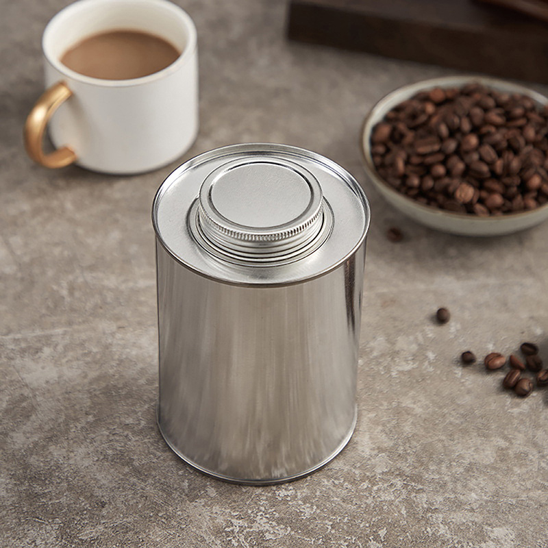 Silver Round Coffee Bean Stora - Sugar Scrub Coffee reseña y precio