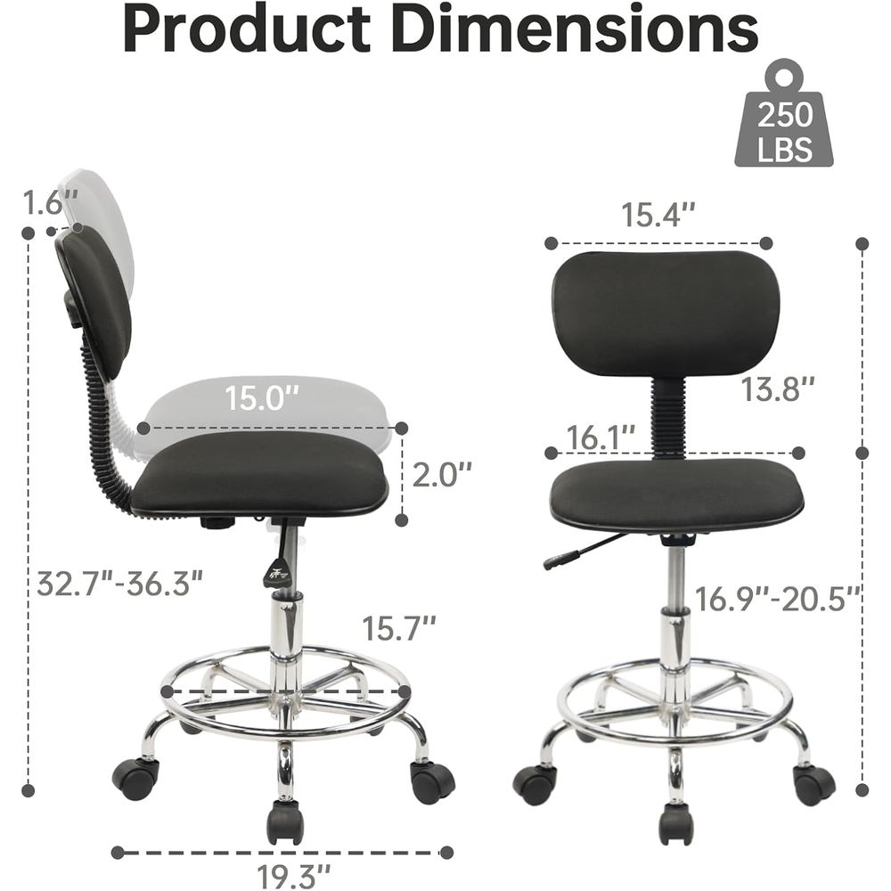 Adjustable Height Swivel Stool - Spa & Wellness Hotel Olympia Mariánské Lázně reseña y precio