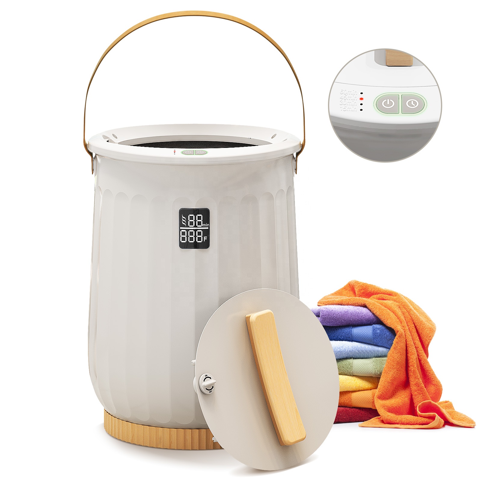 20L Towel Warmer Bucket with T - Spa & Wellness Hotel Olympia Mariánské Lázně reseña y precio
