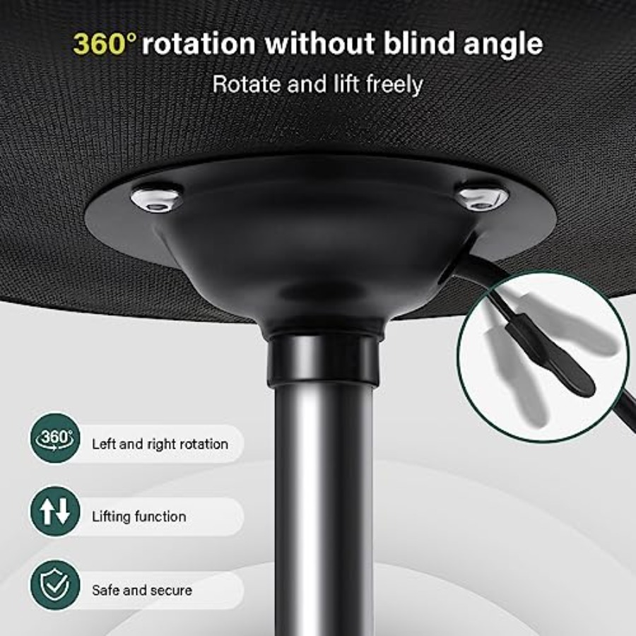 Square Swivel Stool with Wheel - Spa & Wellness Hotel Olympia Mariánské Lázně reseña y precio
