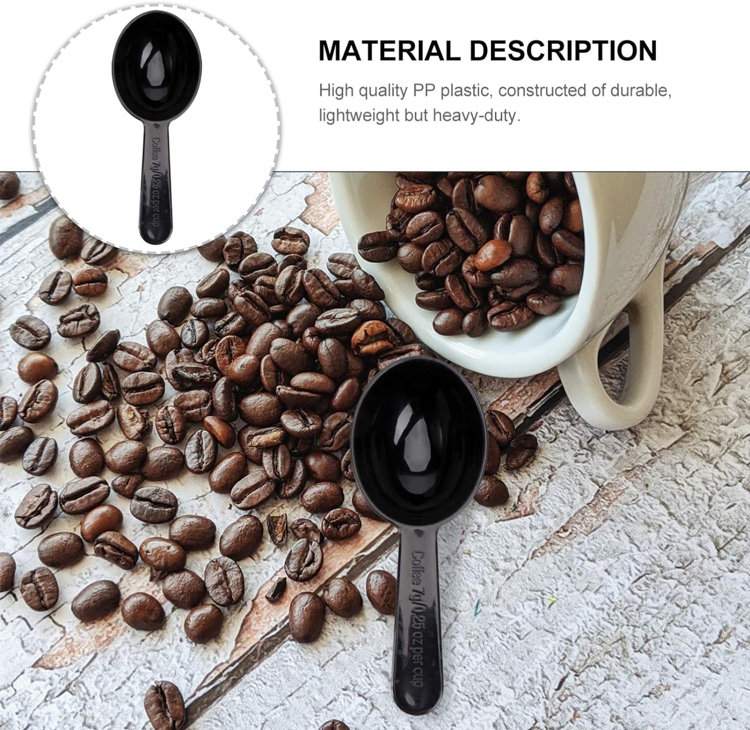 12Pcs Plastic Coffee Measuring - Sugar Scrub Coffee reseña y precio