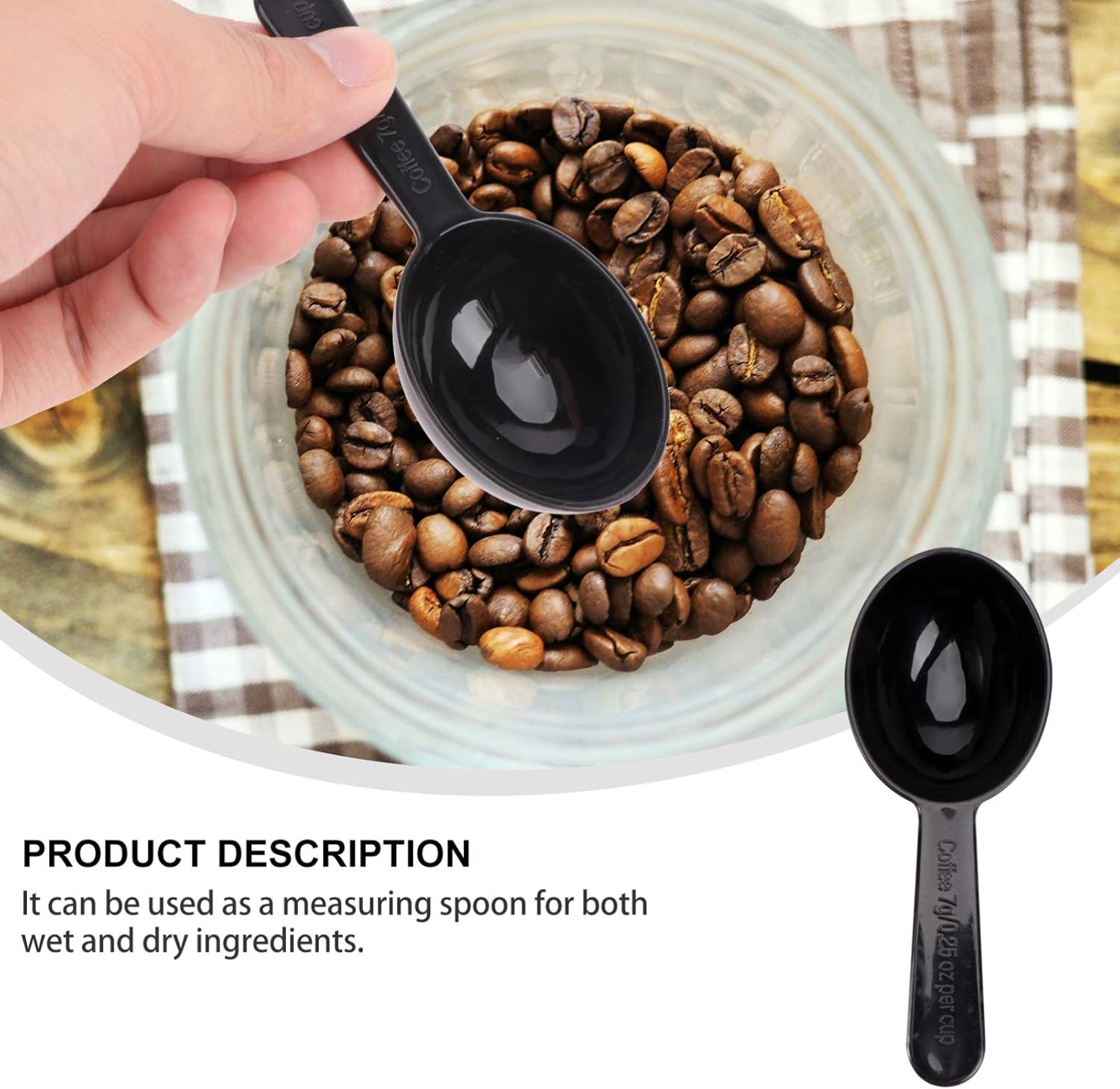 12Pcs Plastic Coffee Measuring - Sugar Scrub Coffee reseña y precio