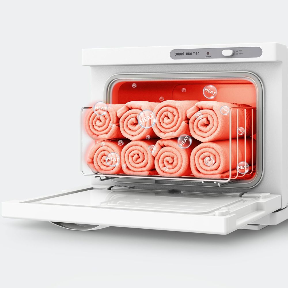 Compact 8L White Towel Warmer  - Spa & Wellness Hotel Olympia Mariánské Lázně reseña y precio