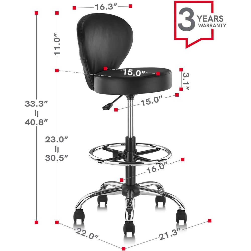 Set of 4 PVC Leather Swivel St - Spa & Wellness Hotel Olympia Mariánské Lázně reseña y precio