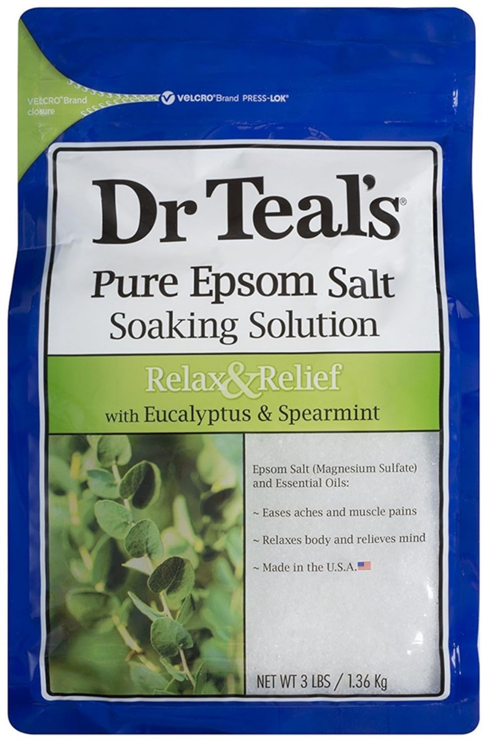 Epsom Salt Bath Soaking Soluti - Epsom Salt Bag reseña y precio