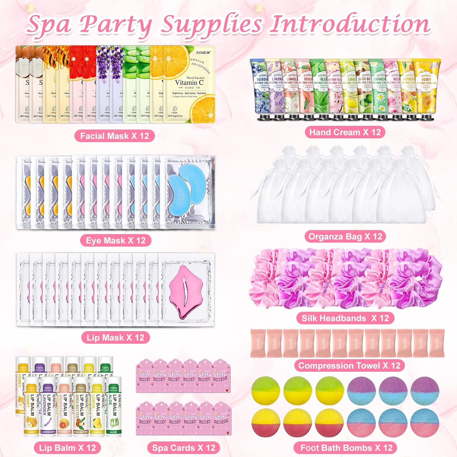 Spa Party Supplies Kit with 12 - Spa & Wellness Hotel Olympia Mariánské Lázně reseña y precio