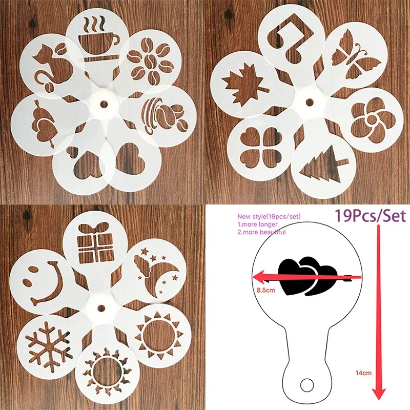 New 19 Pcs/Set Fancy Coffee Pr - Sugar Scrub Coffee reseña y precio